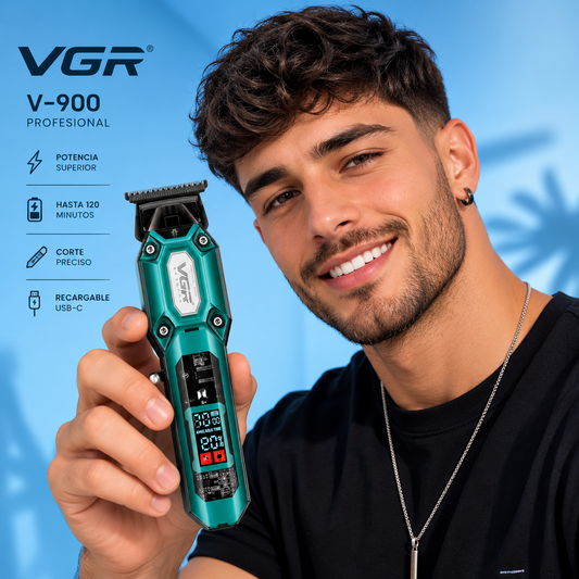 Máquina Cortadora de Pelo VGR V-900: Cortes rápidos con precisión profesional